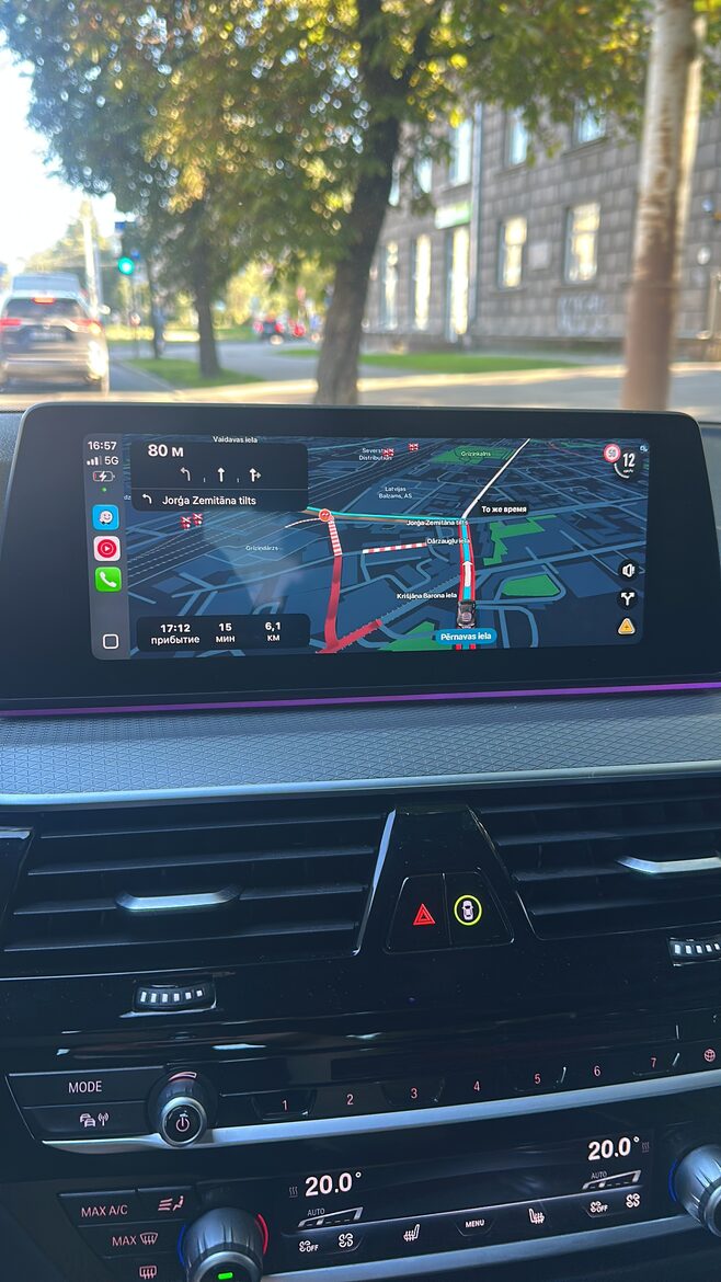 CarPlay aktivizācija