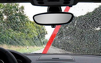 Обработка лобового стекла